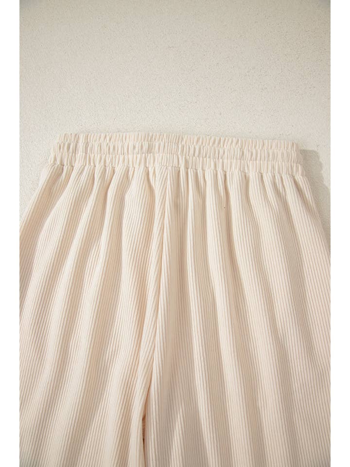 66DISCO - Wholesale Pants - Women's - 66 Drawstring Elastic Waist Casual Corduroy Pants (S-XL)17