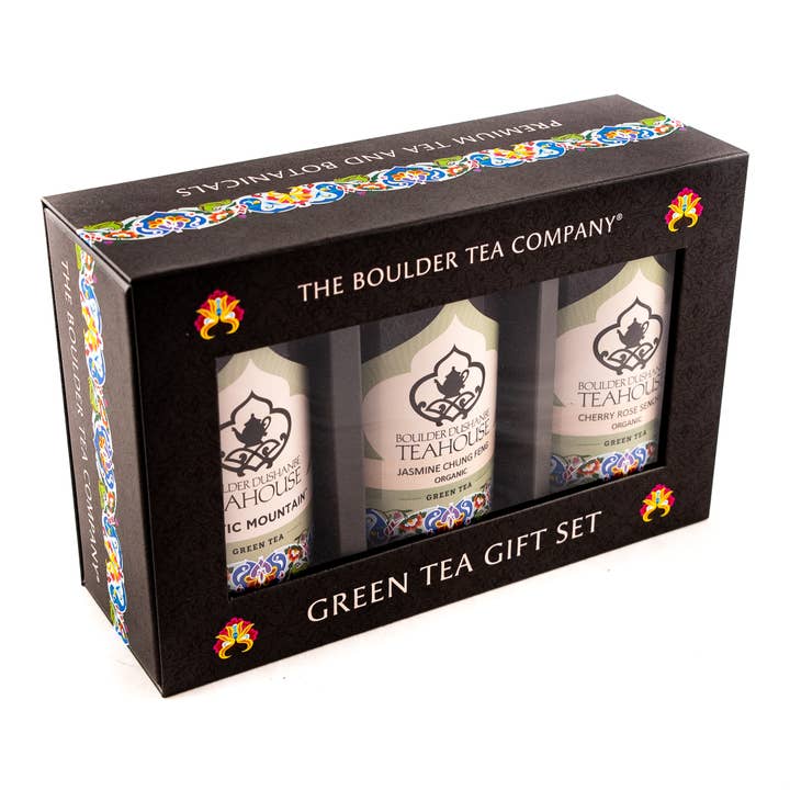 Boulder Tea Company - Wholesale Loose Tea - Green Tea Gift Set - 3 Teas1
