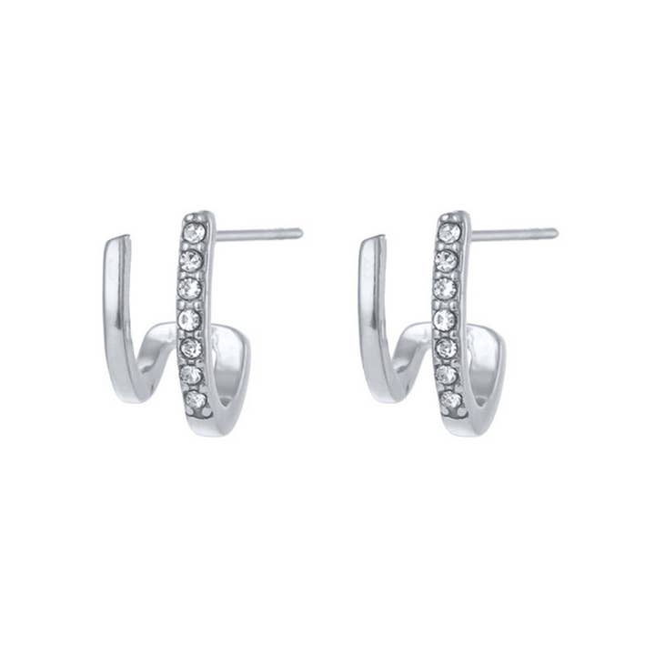 ACCITY - Wholesale Huggie Earrings - GEOMETRIC SIMPLE TEMPERAMENT EARRINGS_CWAJE1719