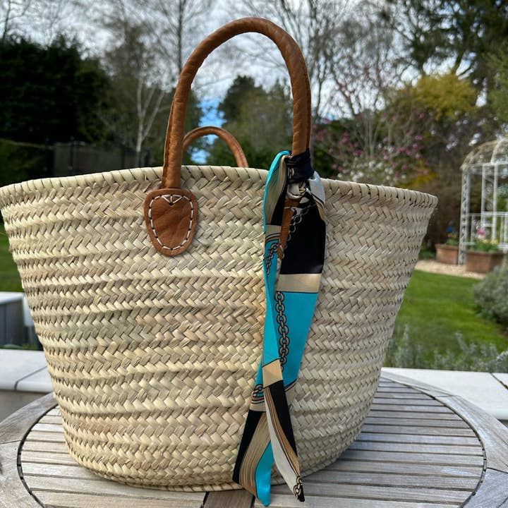 The Twilly Thin Scarf / Basket Bag Accessory for wholesale by Le Papillon Vert Ltd