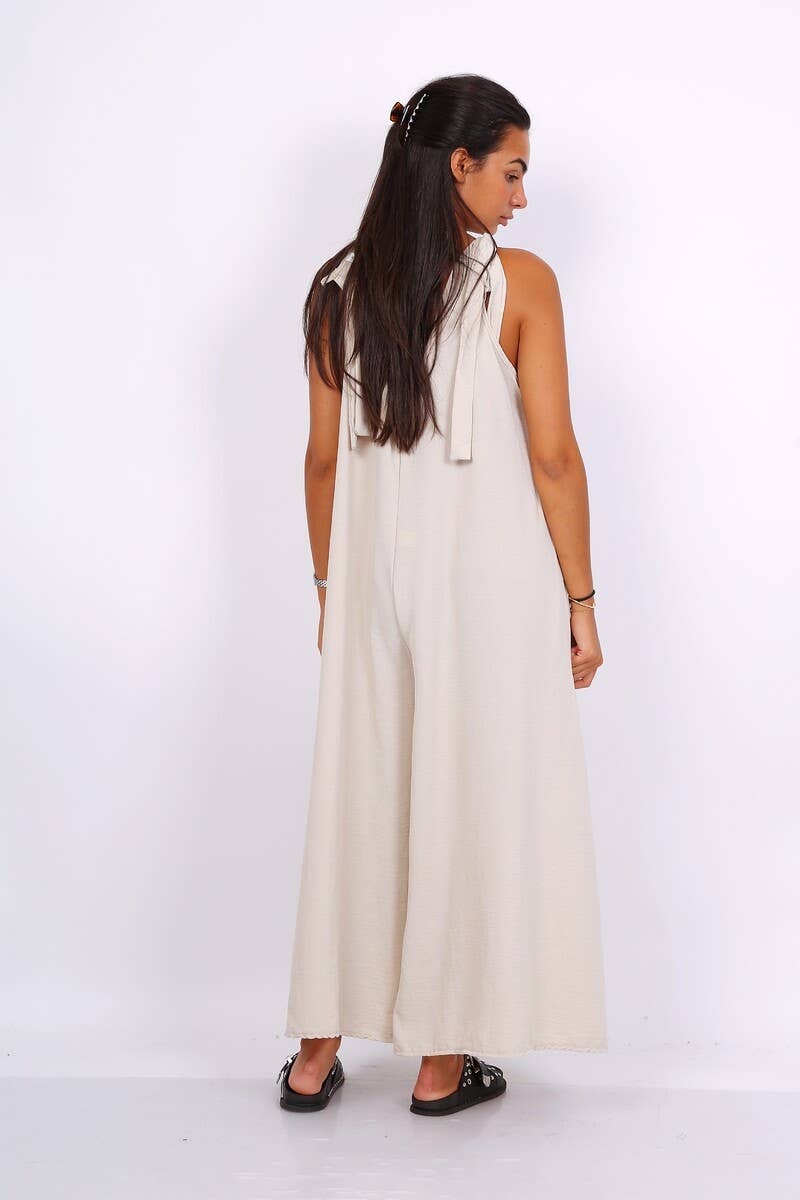 LORIANE - Vente Combinaison – femme - 10816 - COMBINAISON LARGE SANS MANCHE UNI15