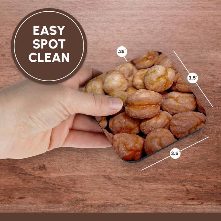 3dRose - Vendita all'ingrosso Sottobicchiere - 3dRose, Fotografia ravvicinata di ceci, Sottobicchiere13