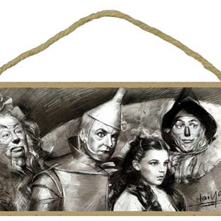 Wizard of Oz Wood Plaque for wholesale by SJT Enterprises, Inc.