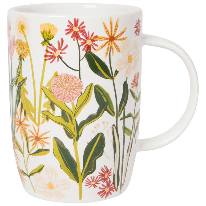 Now Designs by Danica - Wholesale Coffee Mug - Mug Tall Bees & Blooms