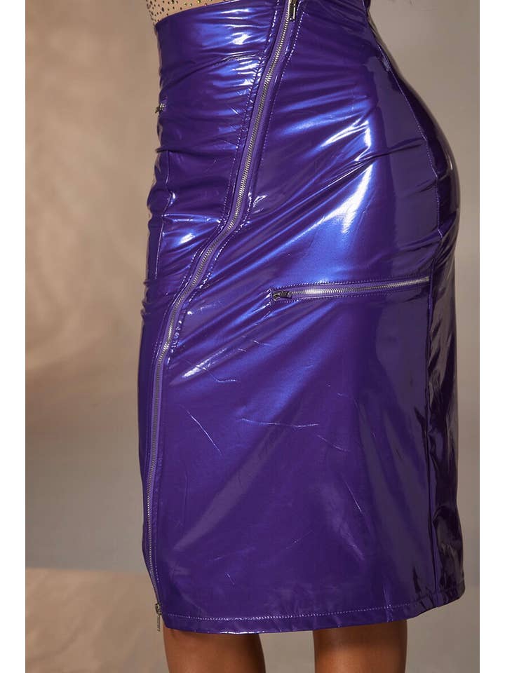 WFFS - Vendita all'ingrosso Gonna - Donna - Gonna midi in PU11