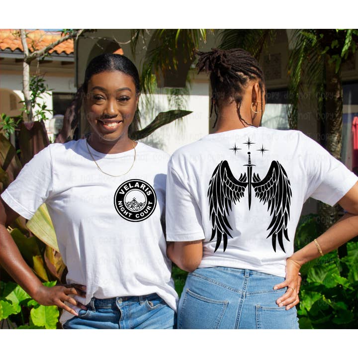 Wings Sword and Stars - DTF Transfer for wholesale by Sassy and Sublime