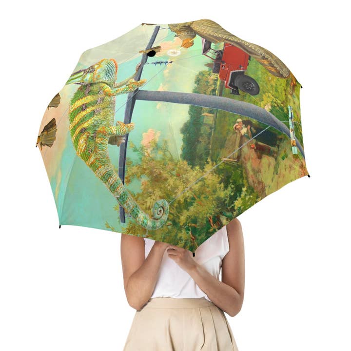 Bønes and Balløøns - Vente Parapluie – unisexe - Parapluie pliant semi-automatique DANDELIONS4