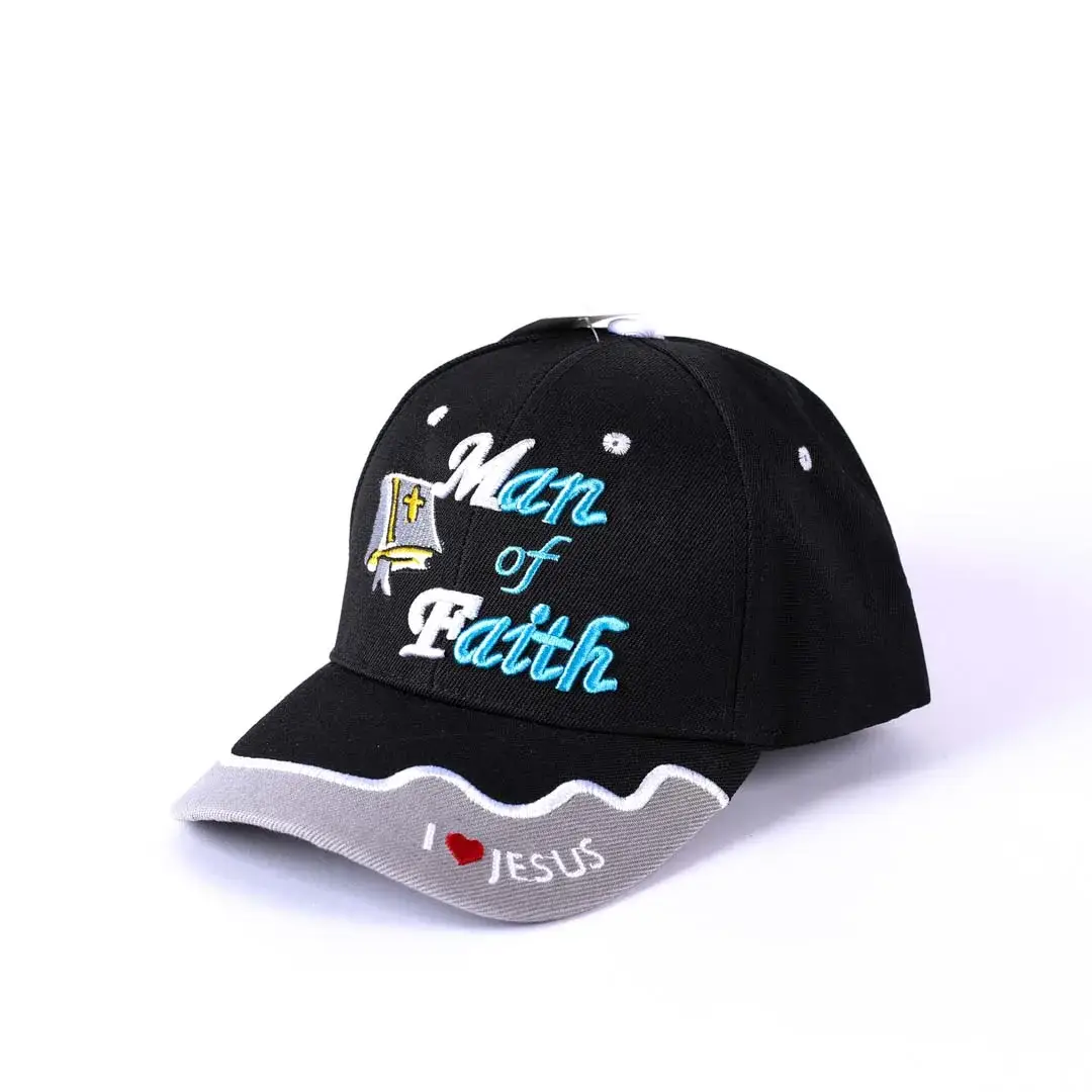 Swanson Christian Products - Vente Casquette de baseball – unisexe - Chapeau - Noir - Man Of Faith2