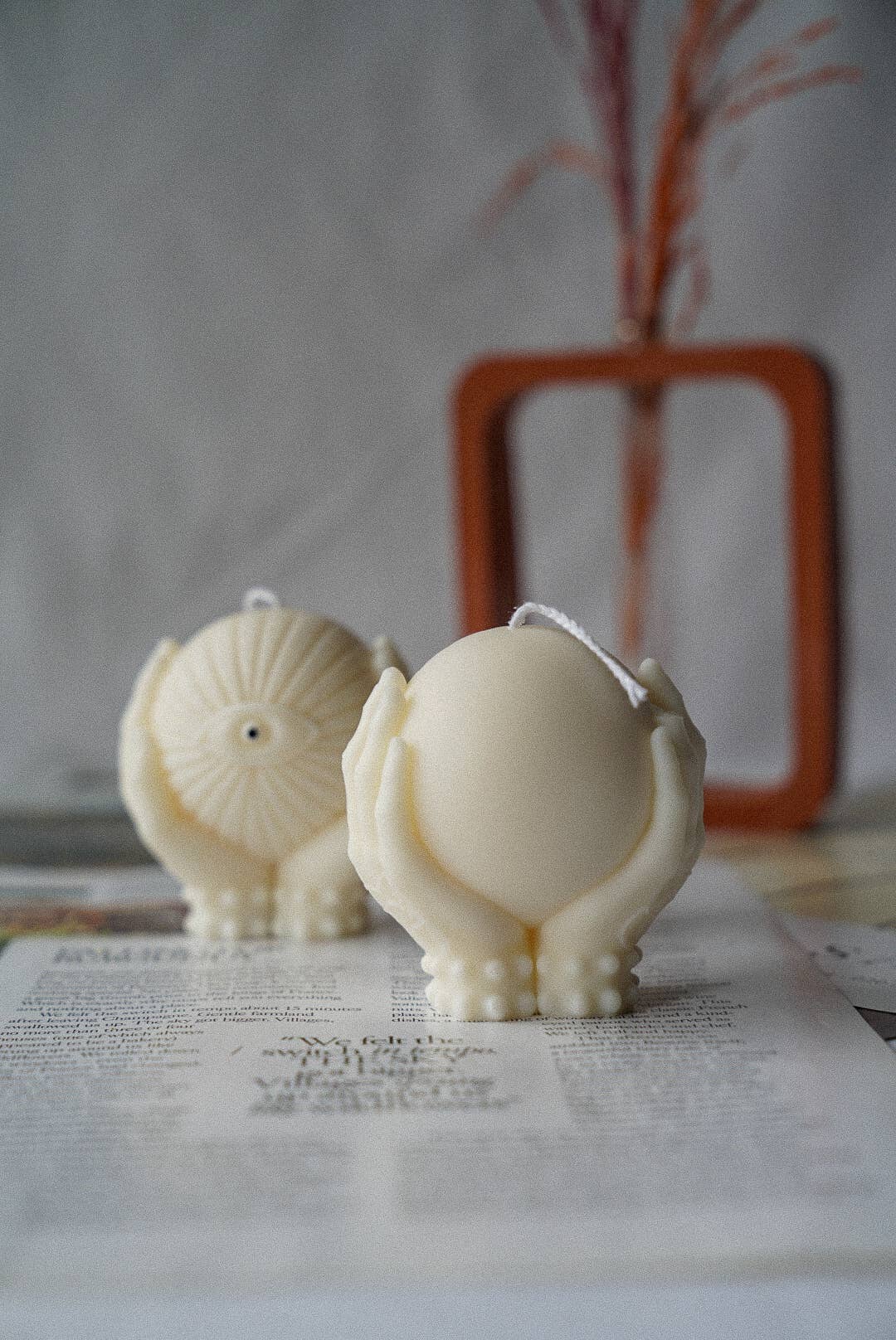 Gokican - Venta al por mayor Velas de diseño llamativo - Vela All Seeing Eye, decoración de Halloween, decoración de otoño2