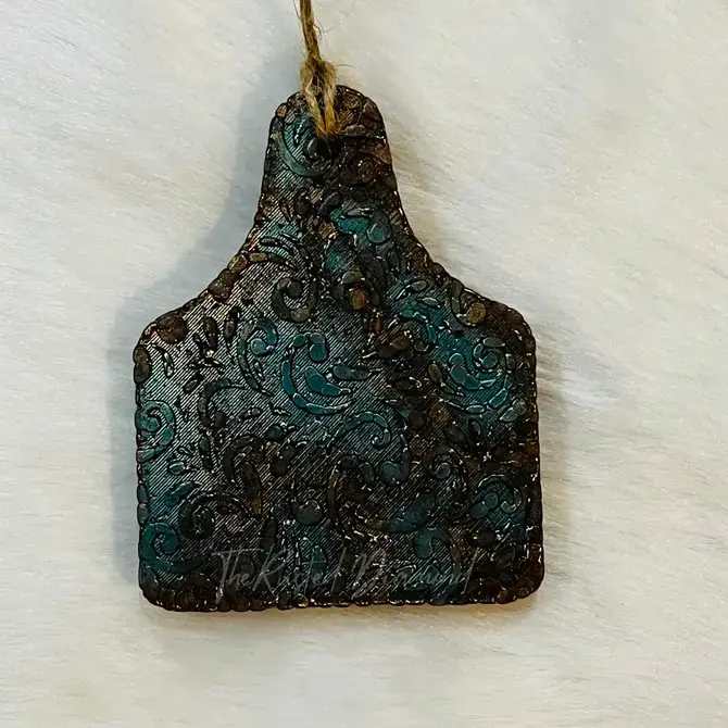The Rusted Diamond - Wholesale Air Freshener - "Tooled" Cowtag Freshie1