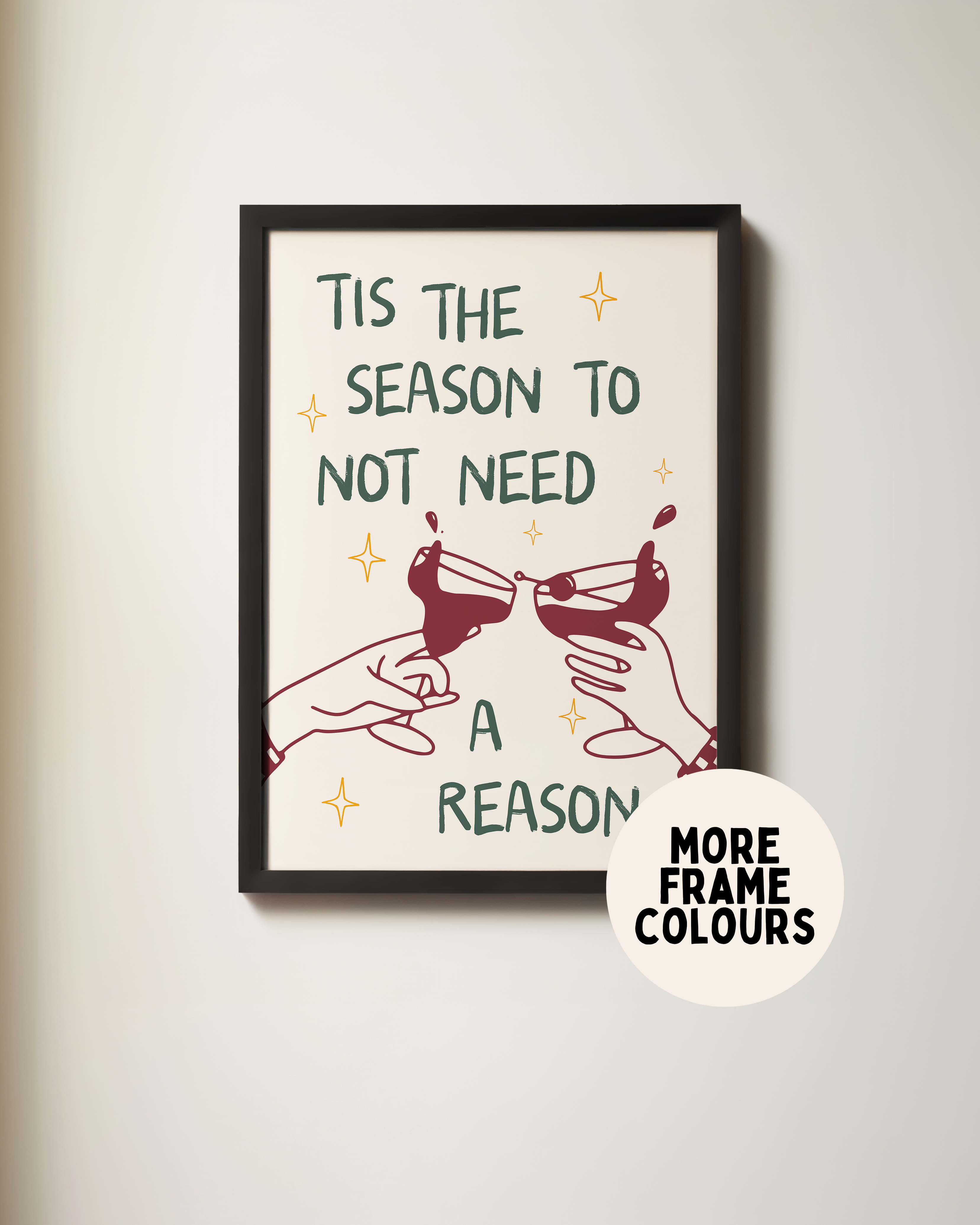 Wisdom and Wonder Designs - Vendita all'ingrosso Stampa artistica - È la stagione in cui non serve una ragione | Stampa d'arte natalizia6