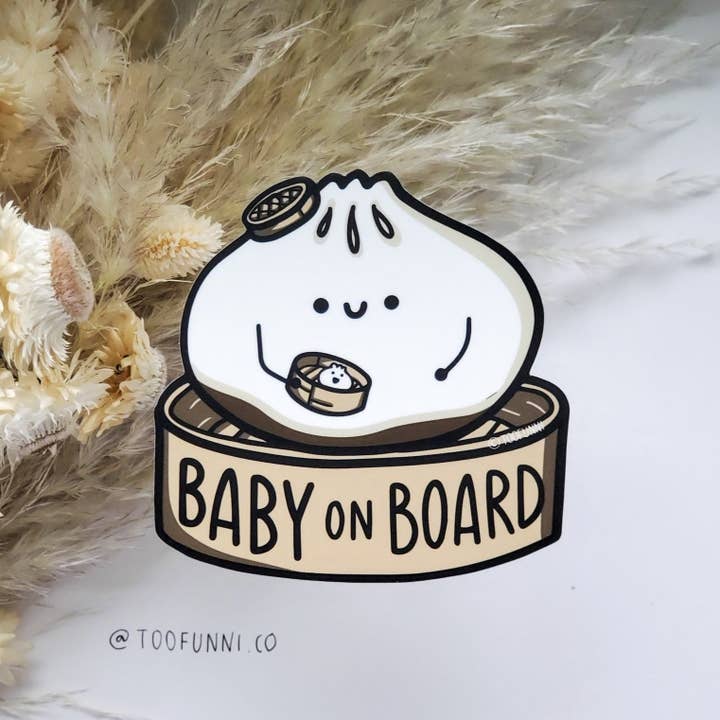 XLB BABY ON BOARD - Adesivo de para-choque por atacado de Toofunni