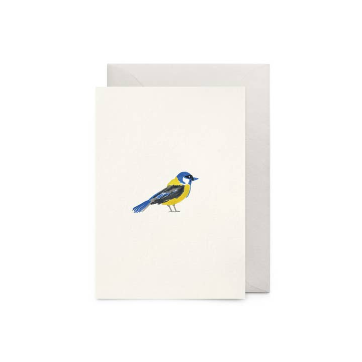 Mesange Card for wholesale by Petit Gramme