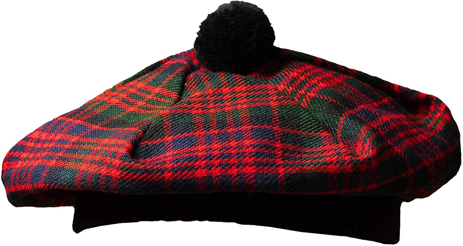 Kilts Boutique - Wholesale Newsboy/Schoolboy Hat - Unisex - Scottish Highland Kilt Tammy Hat Tam O' Shanter1