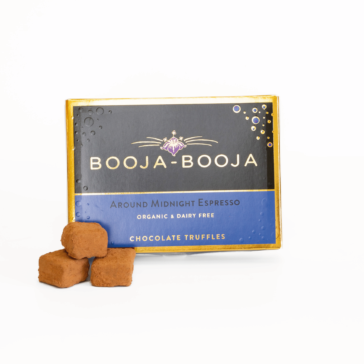 Booja-Booja – wholesale Chocolate box – Around Midnight Espresso Eight Truffle Packs 8 x 92g0