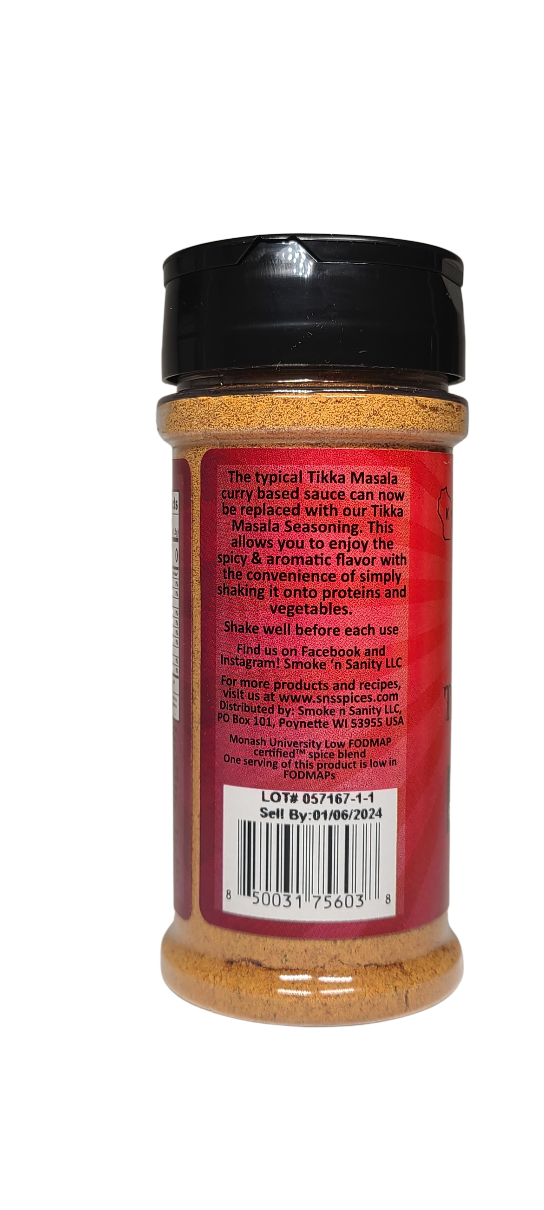 Smoke n Sanity – Großhandel Gewürzmischungen – Tikka Masala Seasoning - FODMAP-zertifiziert - Glutenfrei2