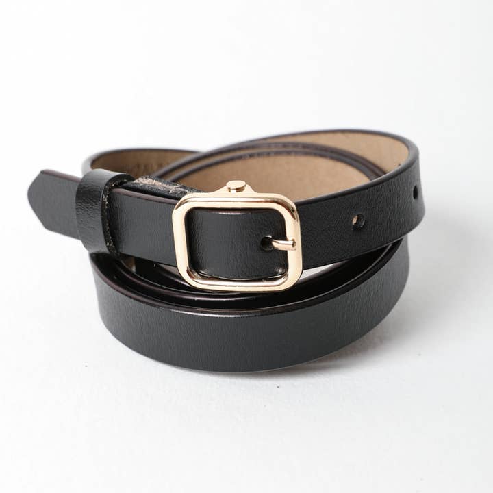 Leto Accessories – wholesale Belt – Women's – Versatile Skinny Leather Belt – Perfect for Any Outfit 💫