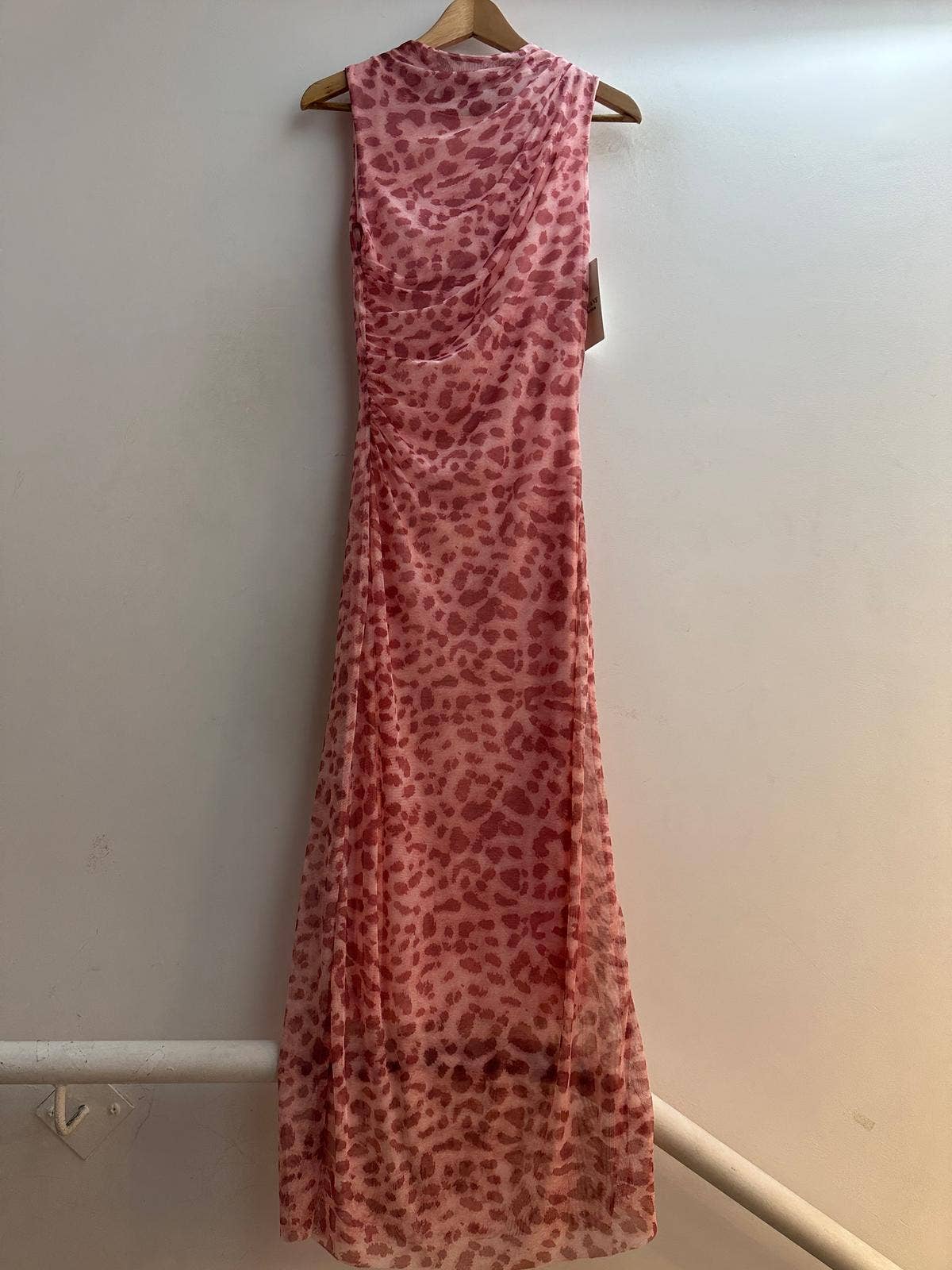 LORIANE – Engroshandel Kjole - Dame – Lang leopardprint kjole med for9