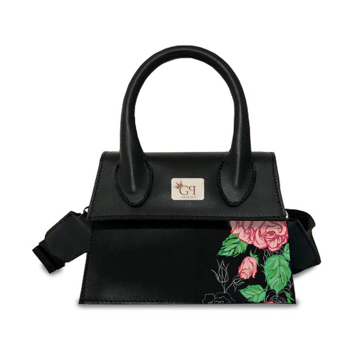 BOLSO DANY de Gracia P - Cuero genuino - CUERO - Hecho en Italia para venta al por mayor de GLOBALSHOP SRL