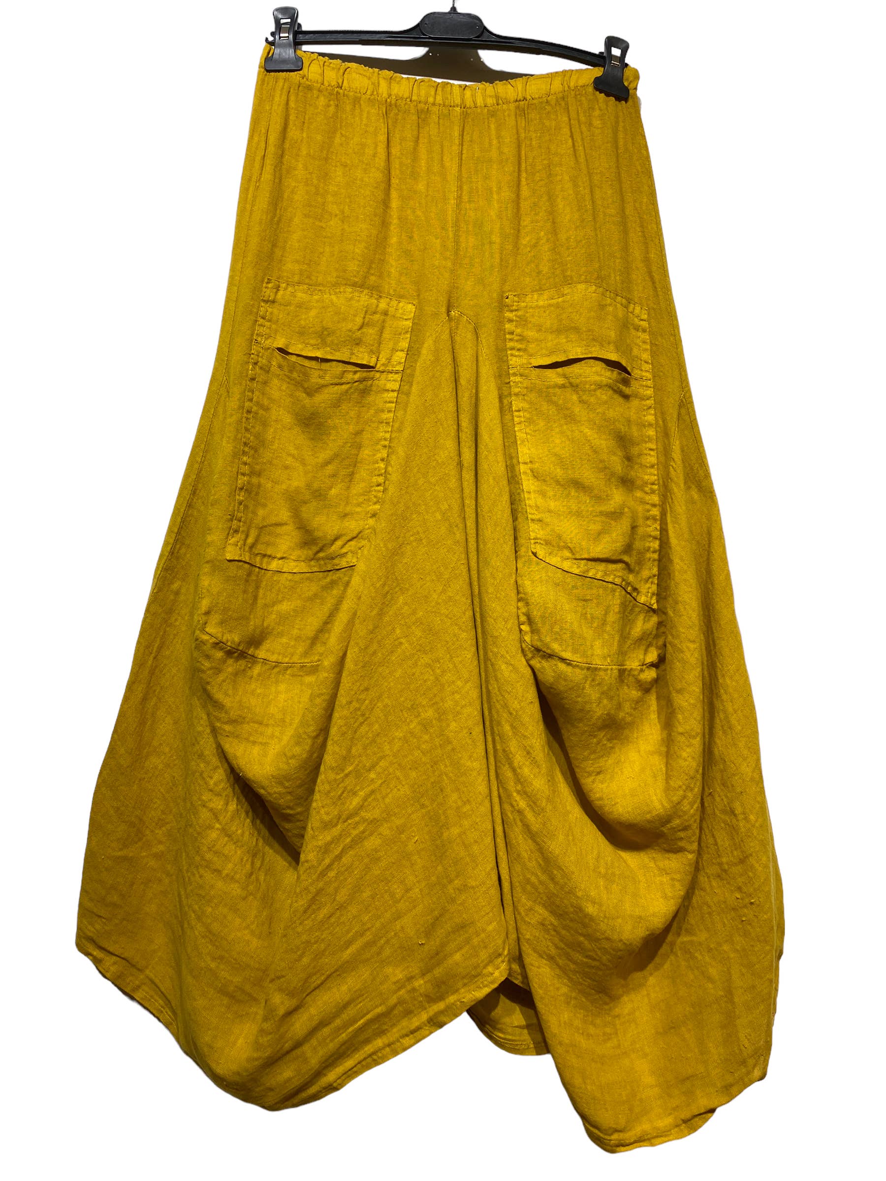 LINEN & COTTON HOUSE - Wholesale Jumpsuit - Women's - LINEN SAROUEL SKIRT WITH POCKETS 9917 663338