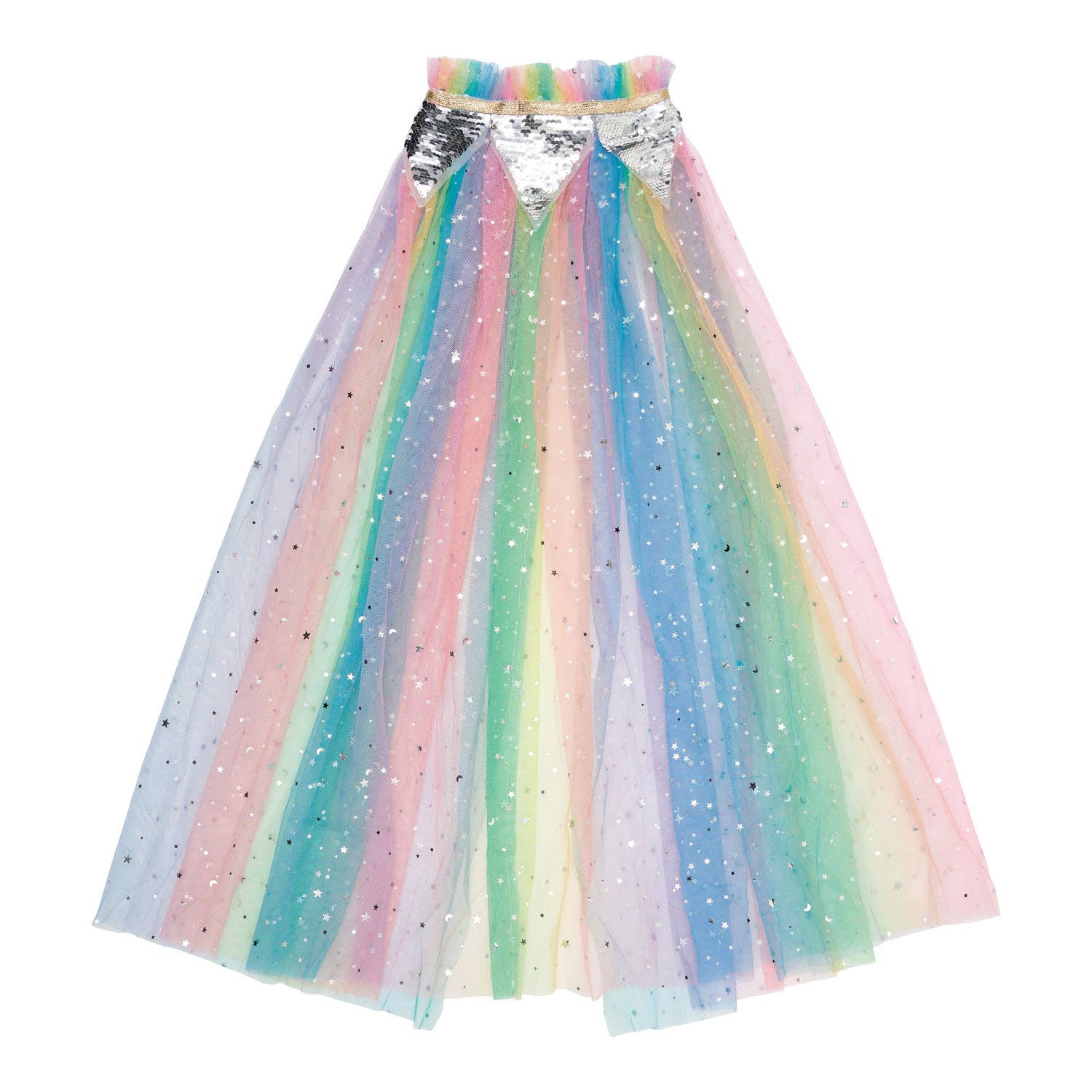 LE BIG – wholesale Cape - Barn – Cape Claire utklädningscape i regnbågsfärger1