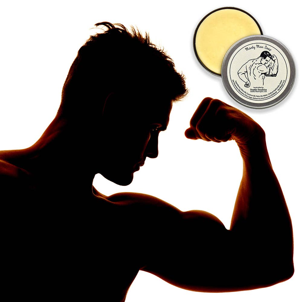 Seattle Sundries - Wholesale Bar Soap - Men's - Manly Man Soap1