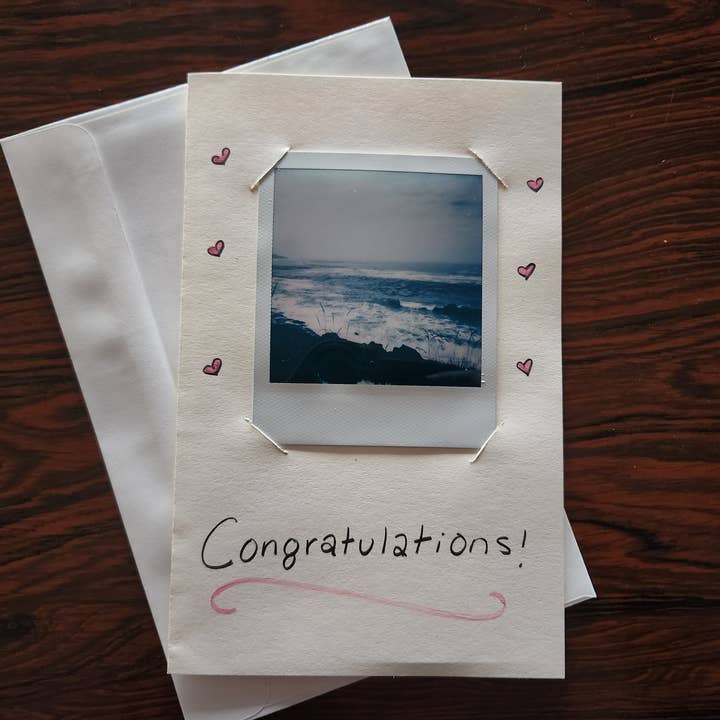 SeaNic Snapshots - Venta al por mayor Tarjetas de felicitación - Tarjetas de felicitación hechas a mano con fotos Polaroid