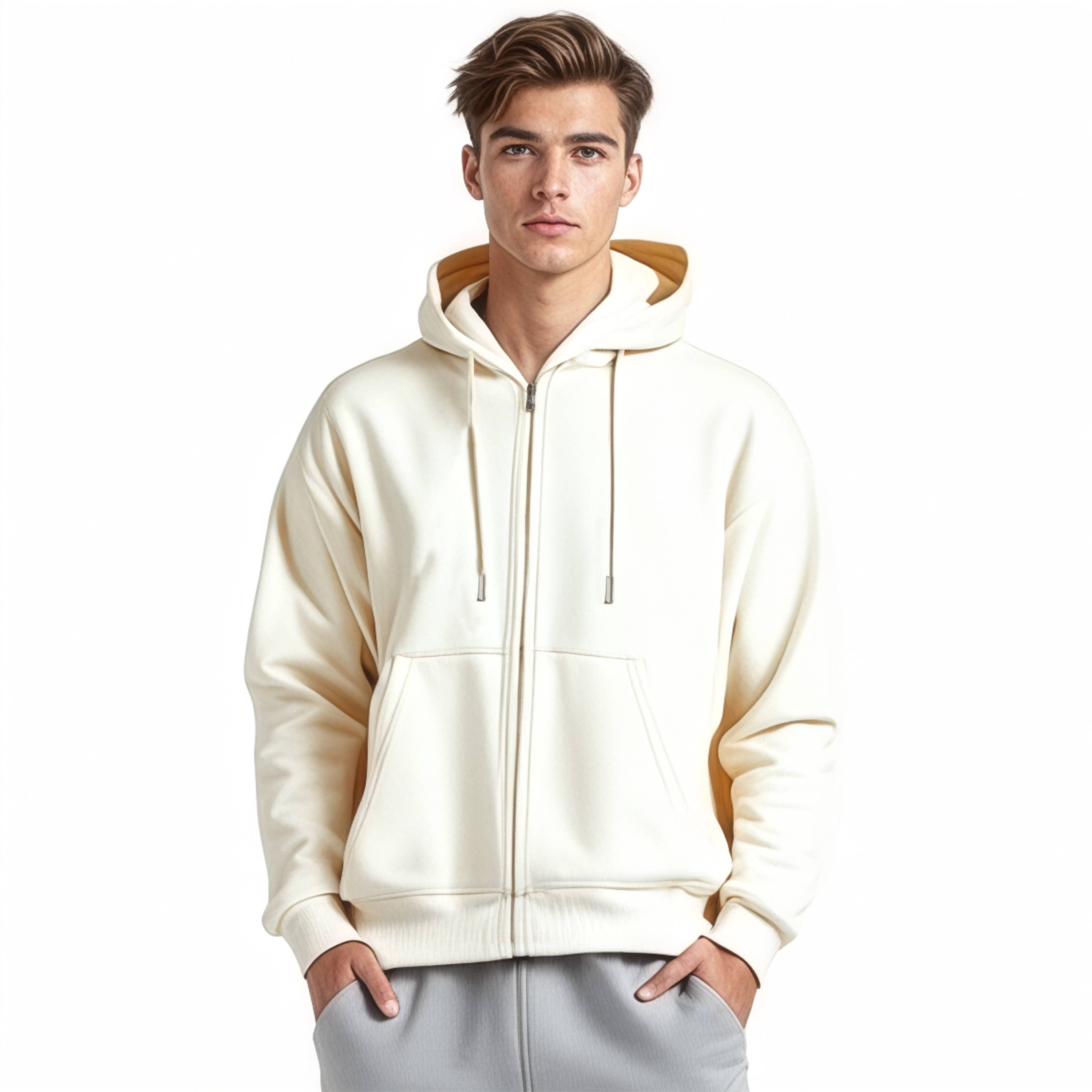 Galaxy By Harvic - Wholesale Hoodie - Men's - Men's Sherpa-Lined Full Zip Hoodie (Sizes, S to 3XL)6