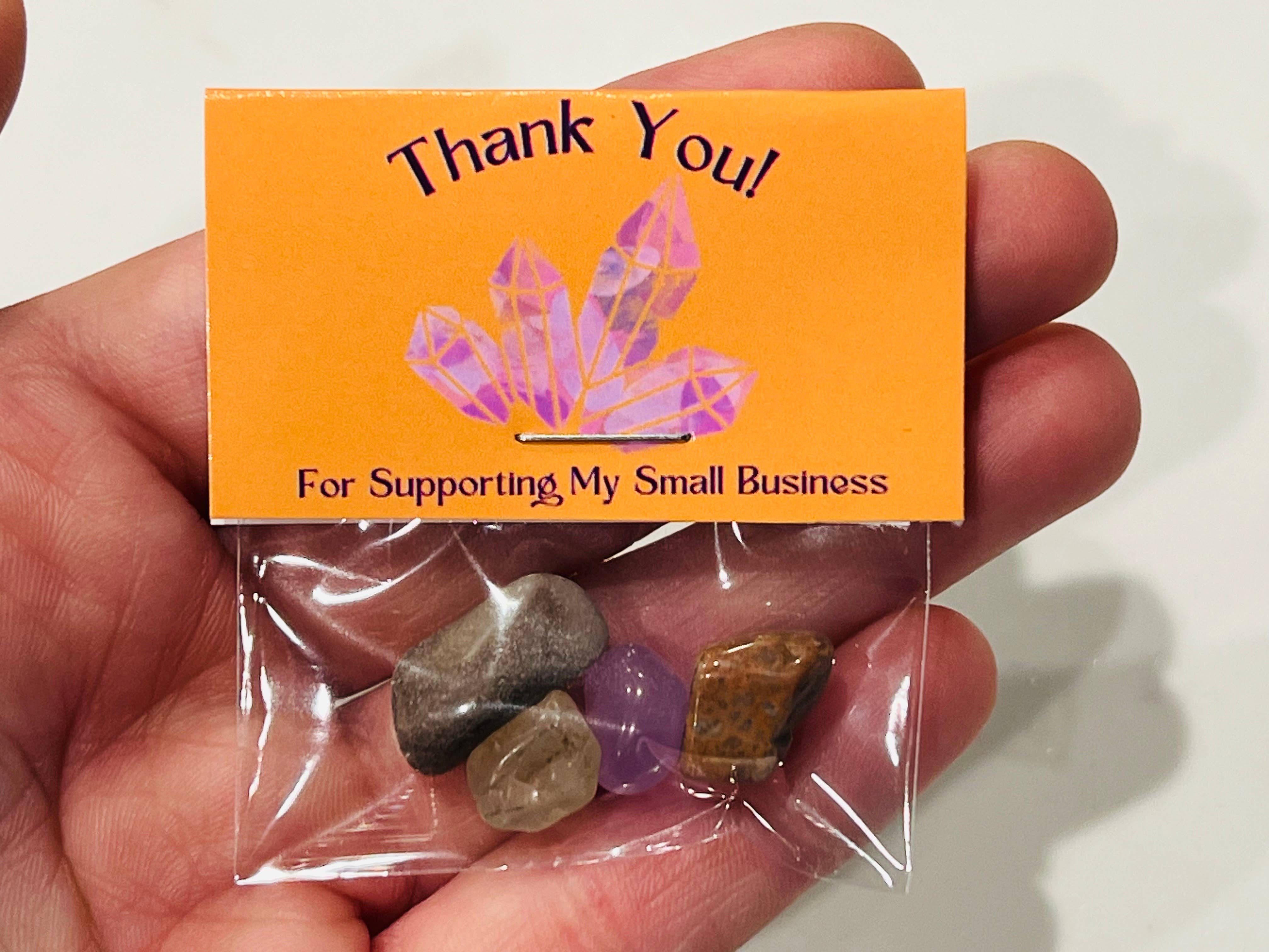 Only Crystals Remain - Vente Pierre et cristal de spiritualité - Lot de 25 cadeaux Crystal Confetti pour remercier les clients3