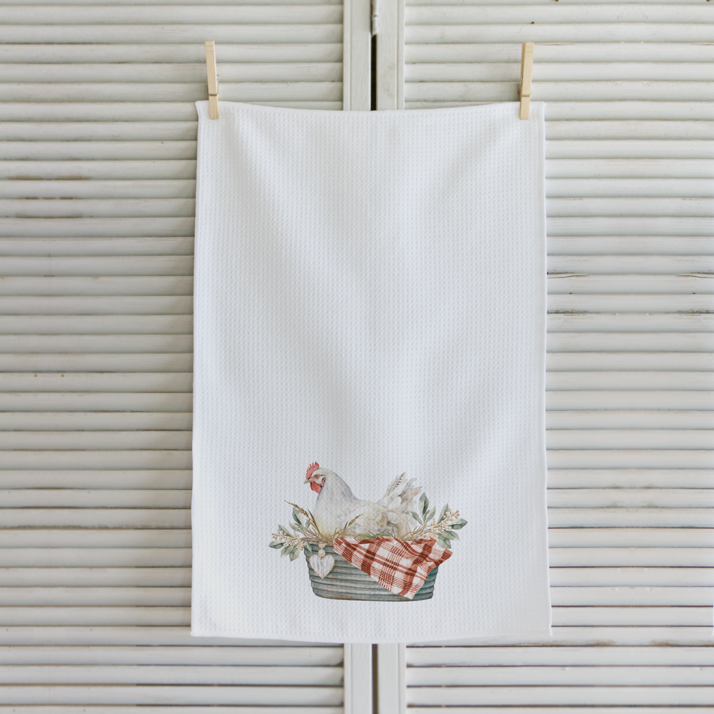 Middlefork & Co. - Wholesale Tea Towel - Chicken Farm Animal Kitchen Tea Towel Farmhouse Gifts2