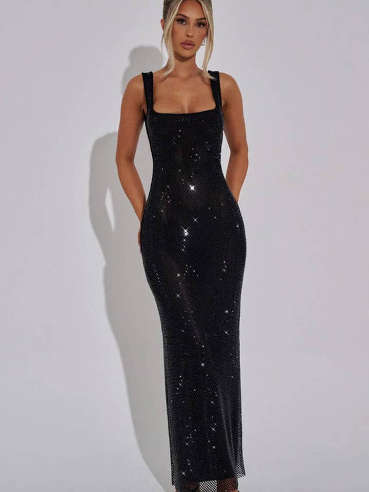 Marayn - Wholesale Dress - Women's - 2025 NEW parkling Sequin Mini Dress Sexy Chic Confident15