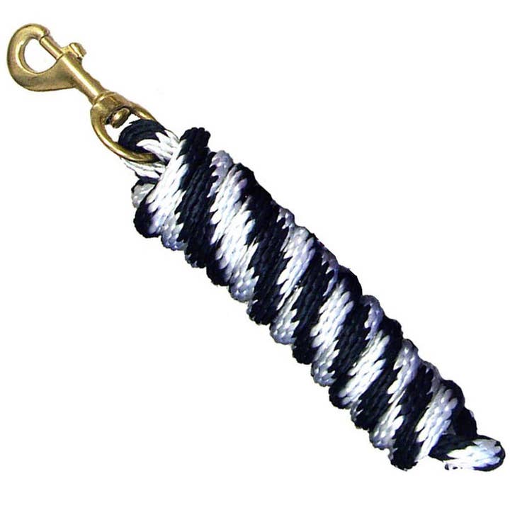 Intrepid International - Wholesale Pet Leash - Dog - Braided Poly Lead Rope with Solid Brass Snap 8'5