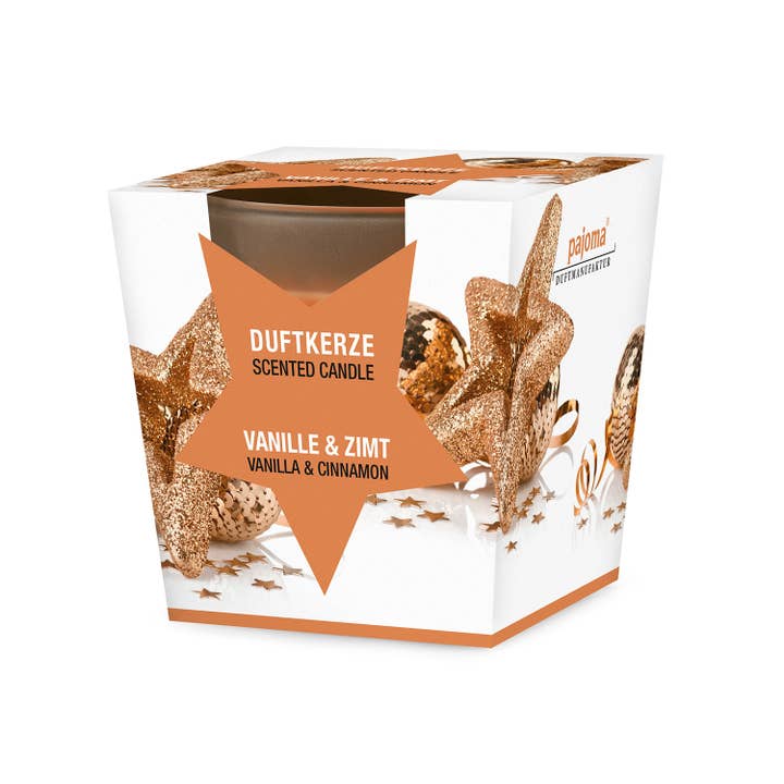 DK vanilla & cinnamon/glass box for wholesale by Pajoma