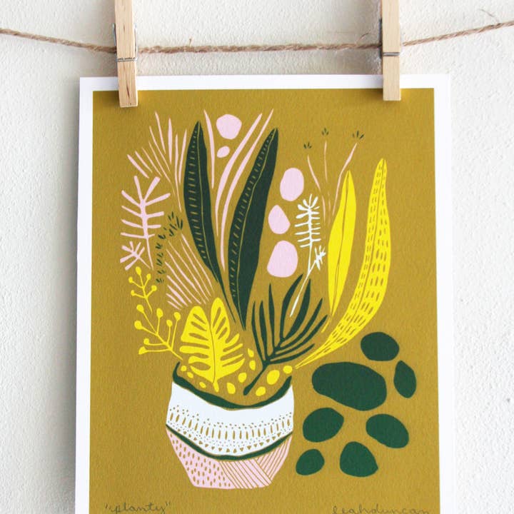 Leah Duncan - Wholesale Art Print - Planty Art Print