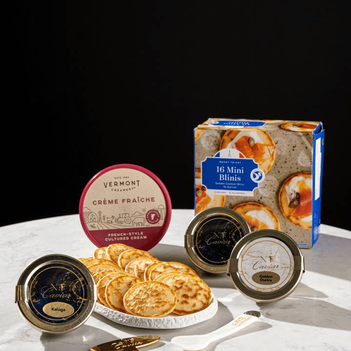 Ensemble de dégustation Trio de Caviar pour la vente par Number One Caviar LLC