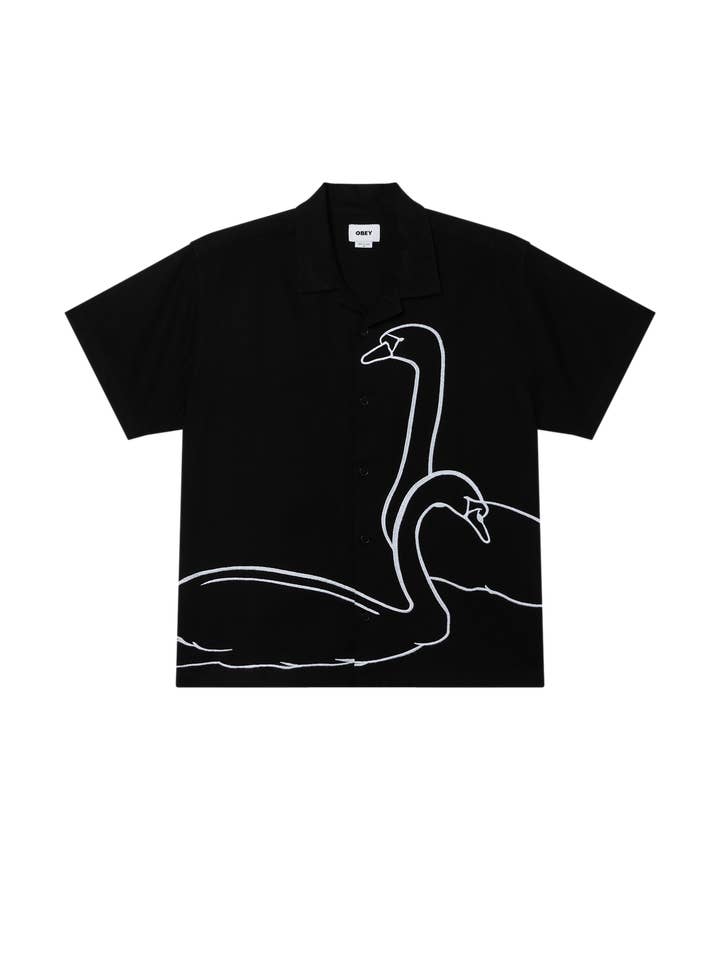 OBEY CLIFF WOVEN SS for wholesale by OBEY Clothing