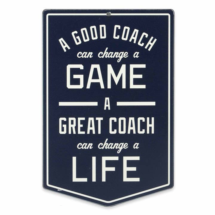 Open Road Brands, LLC - Wholesale Sign - GOOD COACH X- METAL