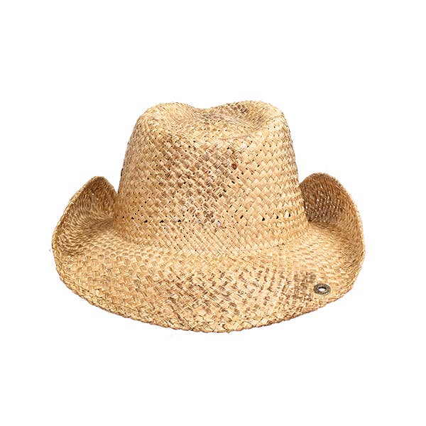 Peter Grimm - Wholesale Cowboy Hat - Unisex - Maverick Straw Western Drifter Cowboy Hat