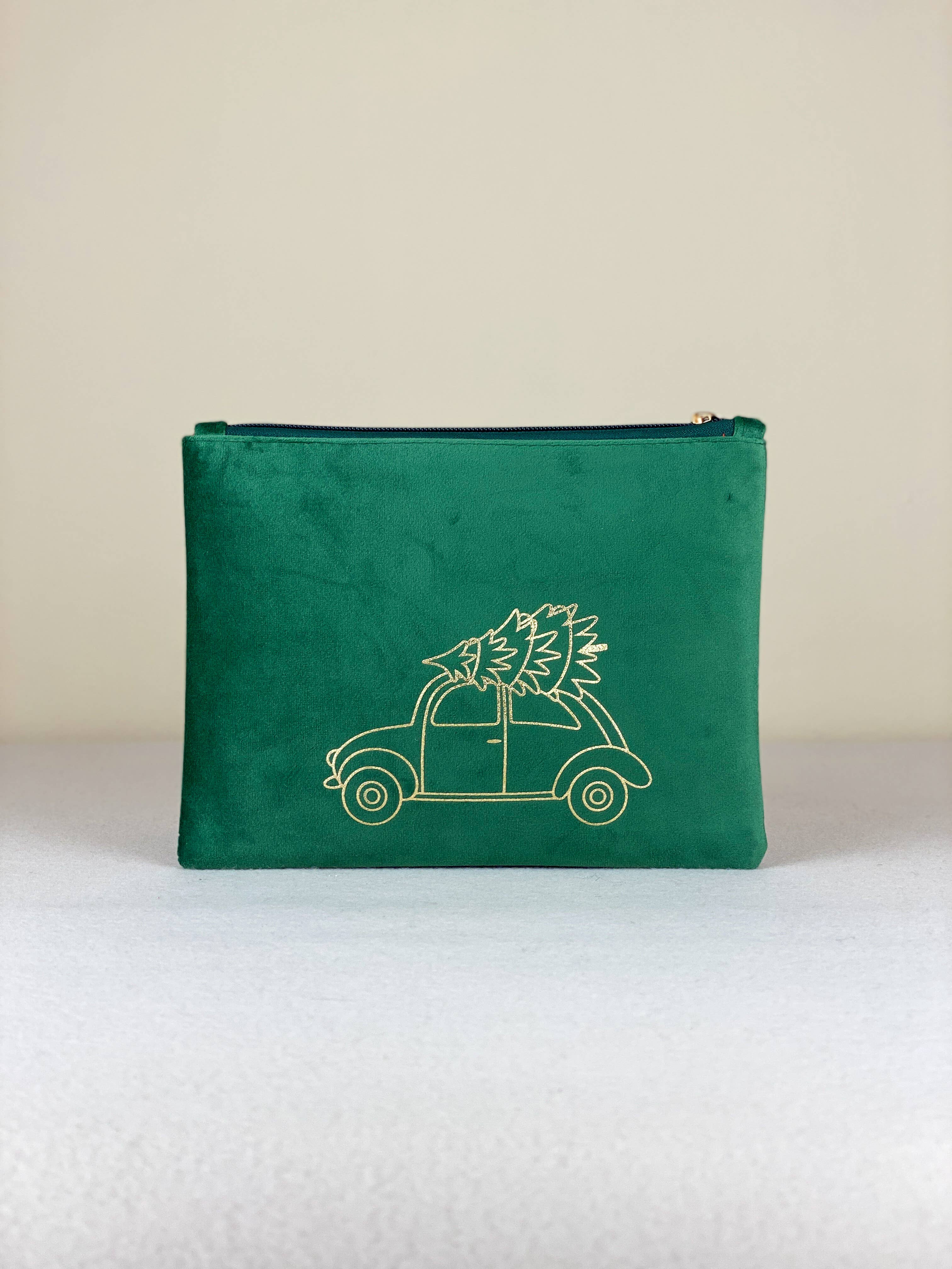 Herzilein-Wien GmbH - Venta al por mayor Bolsa para maquillaje - Bolsa de Navidad de Terciopelo para Coche - Neceser de Mujer4