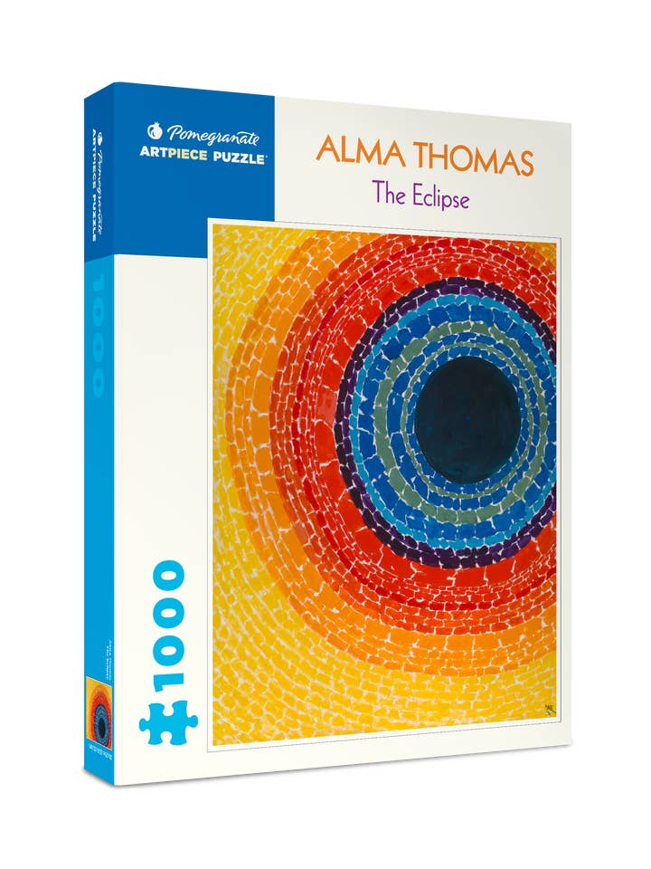 Alma Thomas: The Eclipse 1000-Piece Jigsaw Puzzle for wholesale by Pomegranate