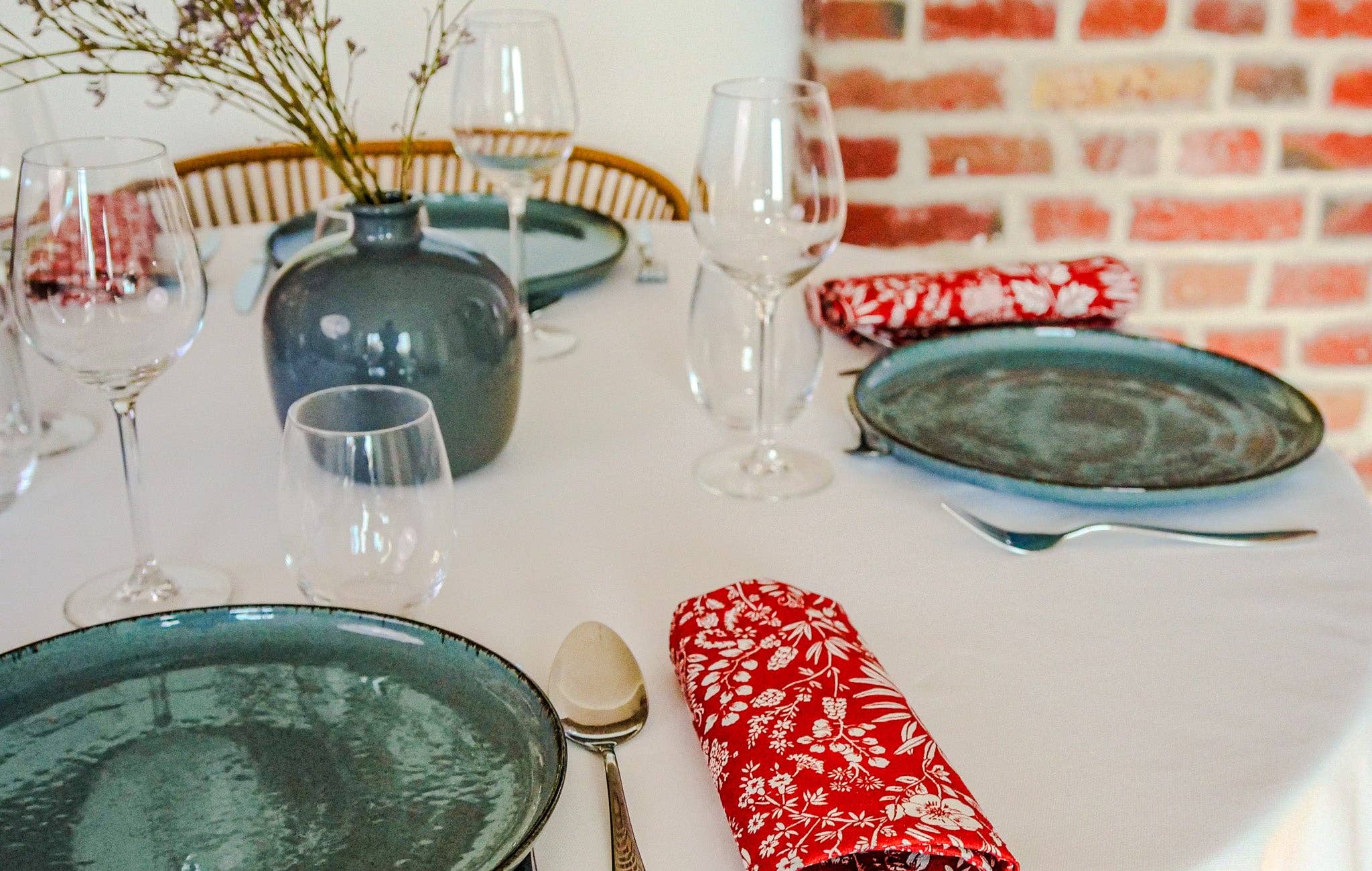 LA SERVIETTE DE TABLE - Venta al por mayor Servilletas de tela - Servilleta de mesa 'Terra Cotta'1