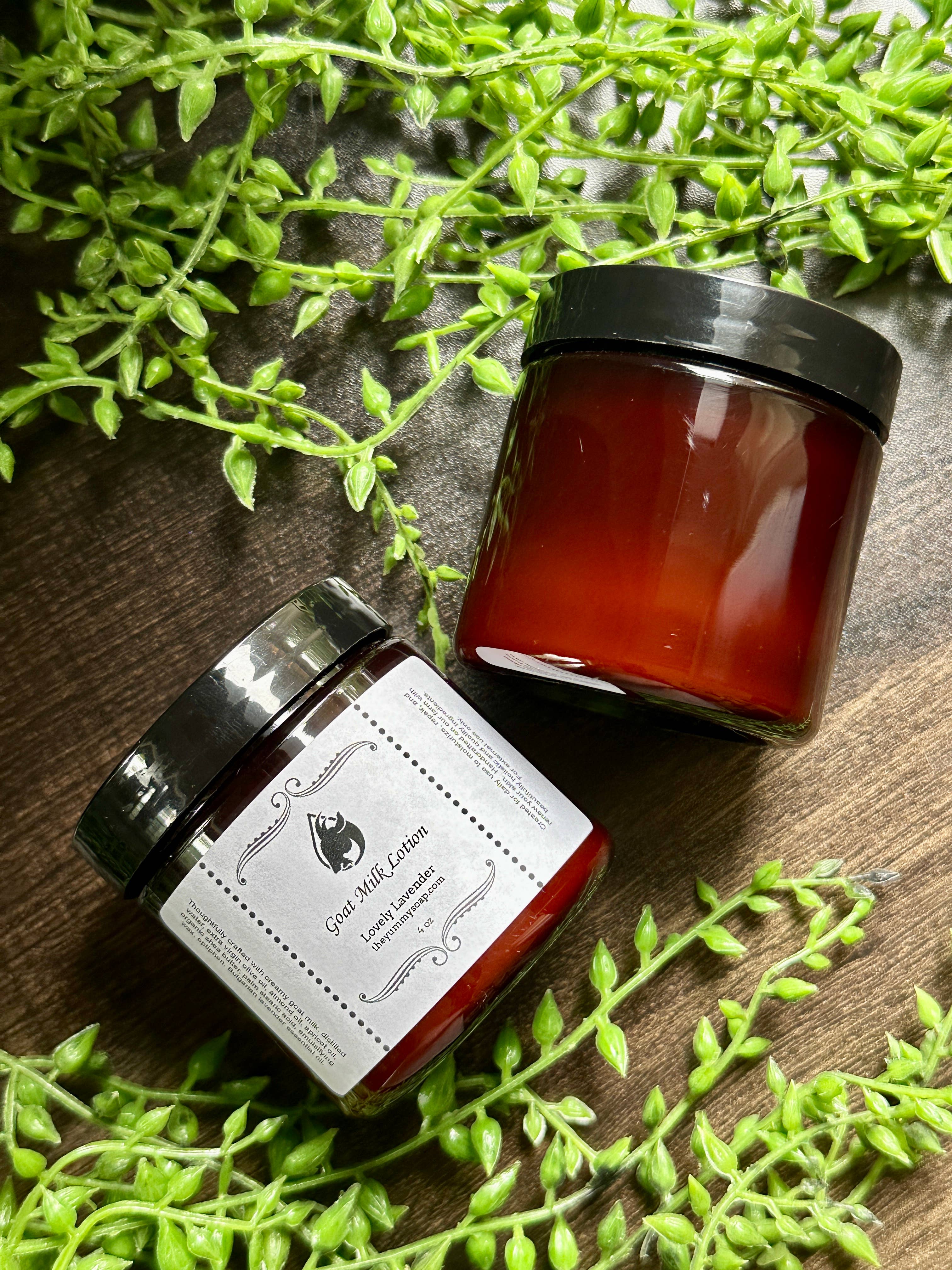 The Yummy Soap – Großhandel Körperpflegecreme/Bodylotion – Liebliche Lavendel-Ziegenmilchlotion, Bulgarischer Lavendel 4oz1