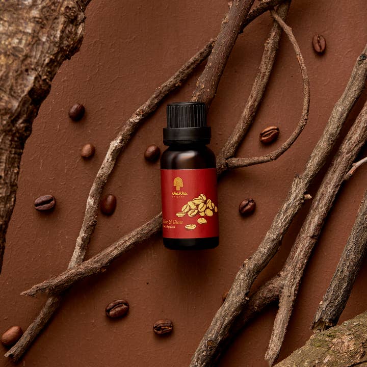 Chakka Origins - Wholesale Bath/Body Oil - RISE & GLOW | Coffee Oil1