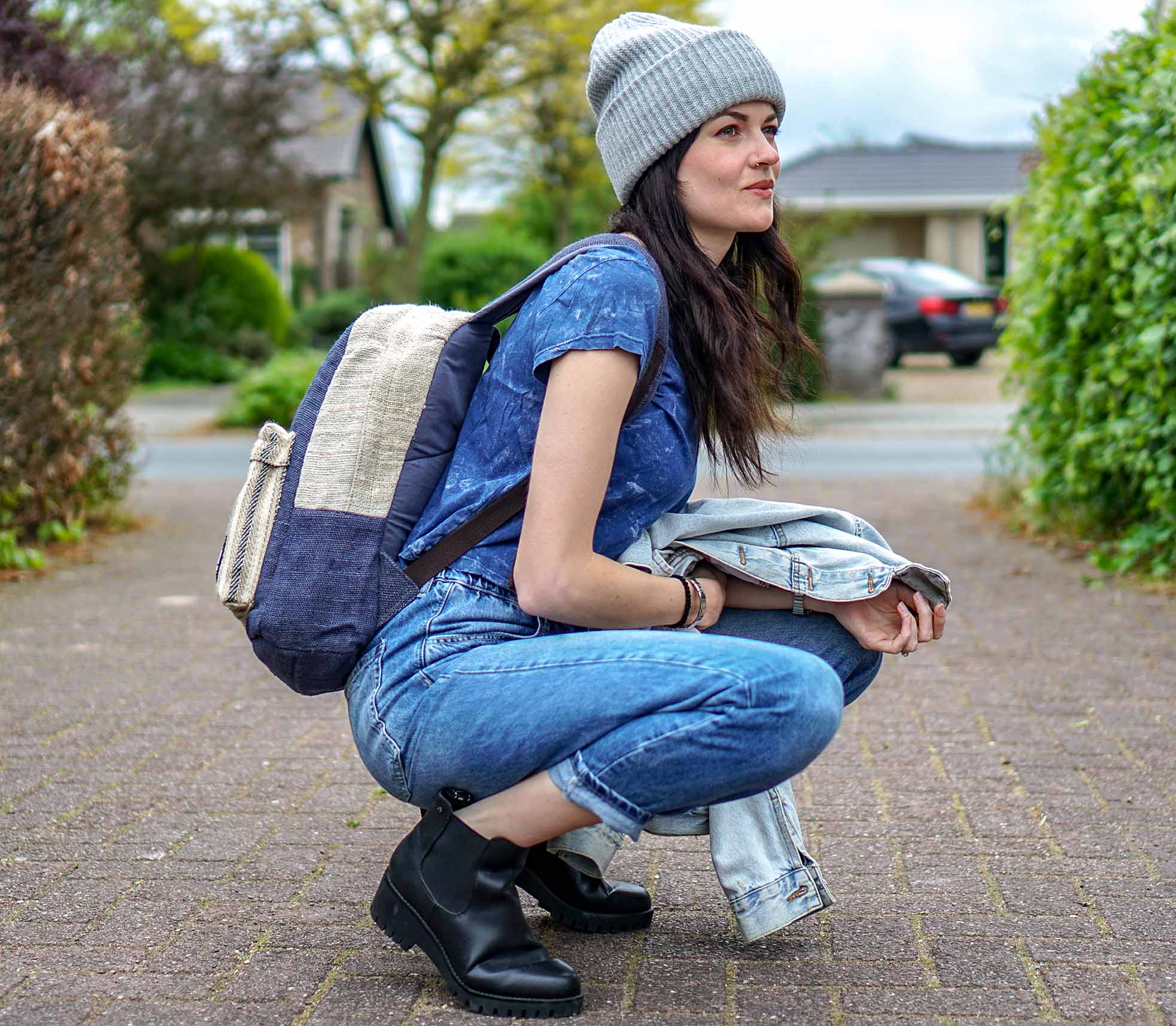 LaLu - Wholesale Backpack - Unisex - Sisir Backpack | Organic Hemp1