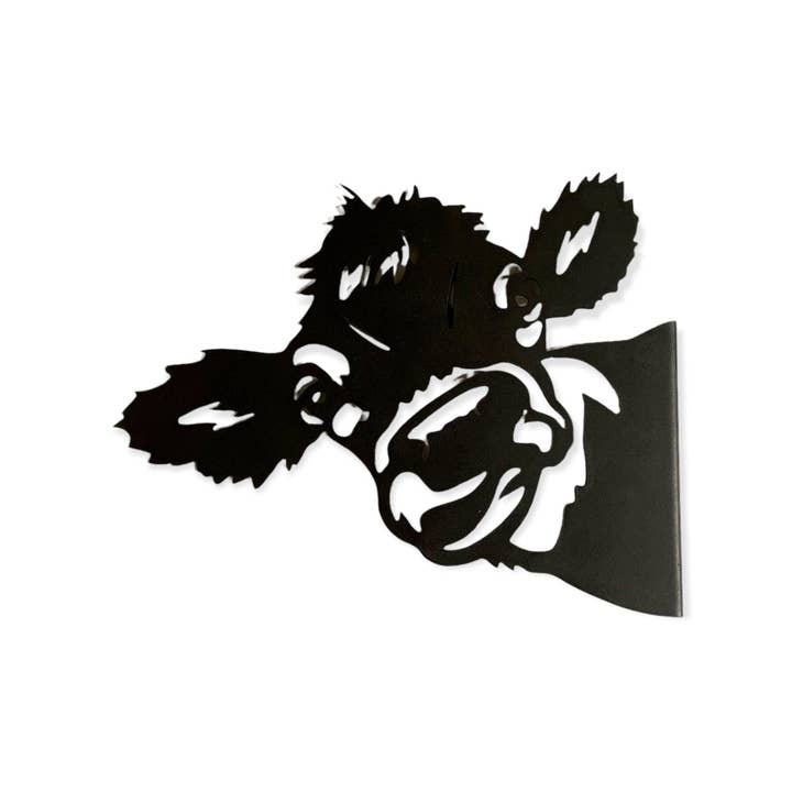 Fun Farm Peekers - Peeking Around the Corner, Barn or Fence for wholesale by Rebel Metal Gifts & Decor