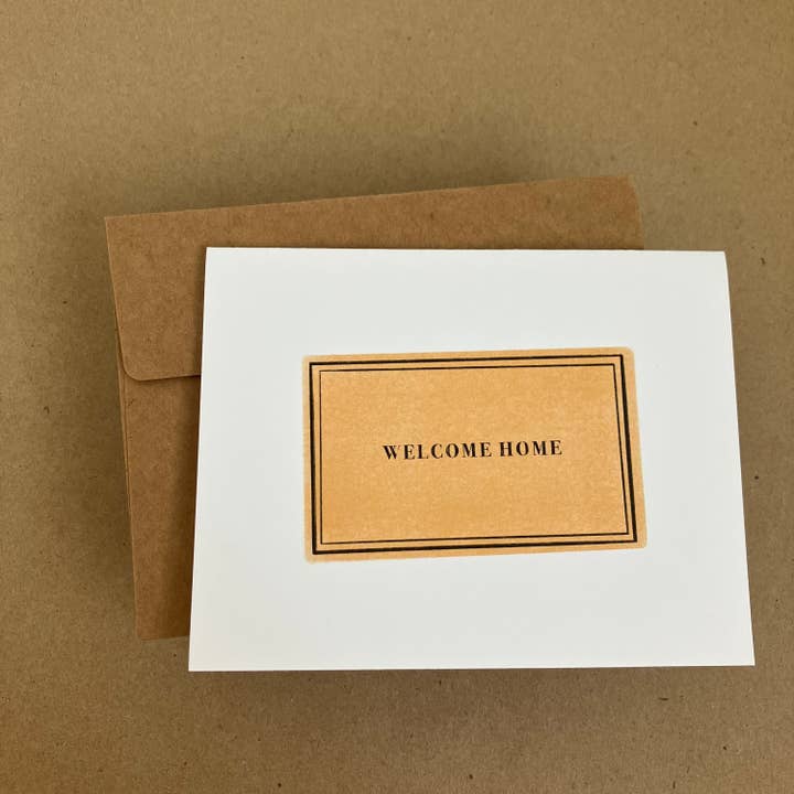 Welcome Home - Housewarming Card for wholesale by Longoria Doodles