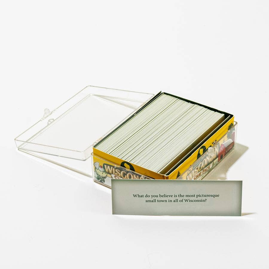 William Randall Publishing - Wholesale Card Game - Wisconsin Chat Pack Conversation Starter Card Game1