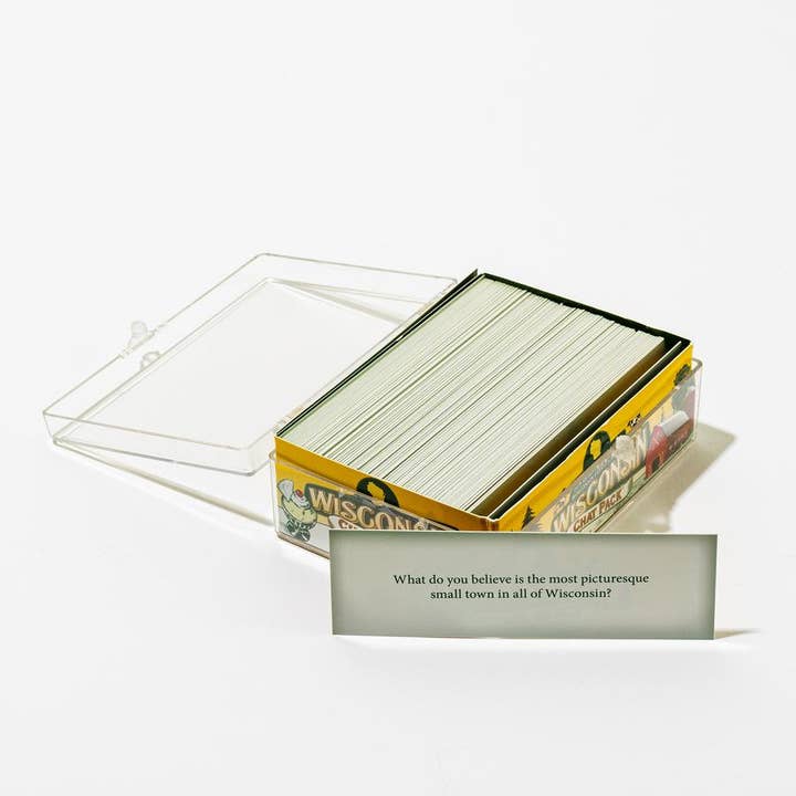 William Randall Publishing - Wholesale Card Game - Wisconsin Chat Pack Conversation Starter Card Game1