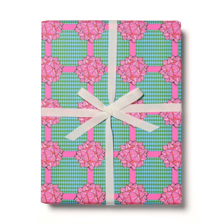 Inpakpapier van Bows voor wholesale door Red Cap Cards