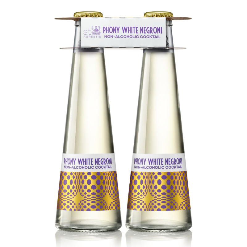 Phony Negroni x St. Agrestis - Wholesale Non-Alcoholic Aperitif/Mocktail - St. Agrestis Non-Alcoholic Phony White Negroni.8